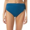 Vince Camuto Solid Convertible High-Waist Bottoms - blue - Large