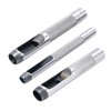 3 Pcs Grommets Hole Punch, Steel Hollow Leather Punch Set,