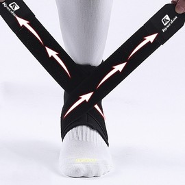 Ankle Support Brace for Soccer, Basketball, Tennis, and Taping Brace L