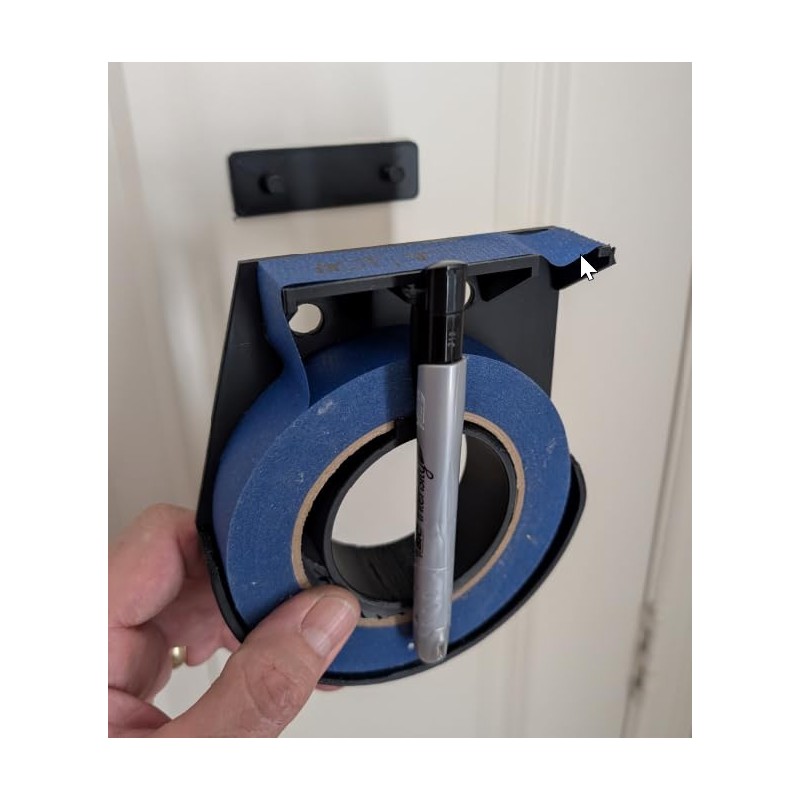 Engenuit USA Made NoteTaper - Wall-Mounted Tape Dispenser for Effortless