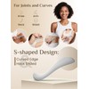 Rena Chris Muscle Scraper Tool Set - Stainless Steel Gua