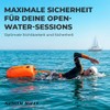 Nordlight Inflatable Waterproof Swimming Buoy with Dry Bag