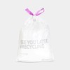 3 x 20 White Perfect Fit Brabantia Bin Liners Type