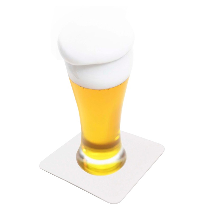 ArtNap CS905F Commercial Paper Coasters 3.5 inches (90 mm), Square