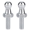 Ball Stud, Fydun 2 Pieces Ball Bolts Galvanised Steel 10