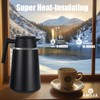Thermos Flask 1.5 L, 304 Stainless Steel Double-Walled Vacuum Insulation,