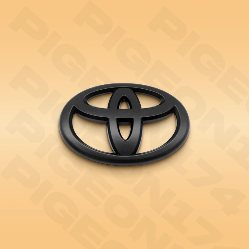 Unbranded Rear Liftgate Emblem Overlay For 4Runner 2010-2024 Accessories Black