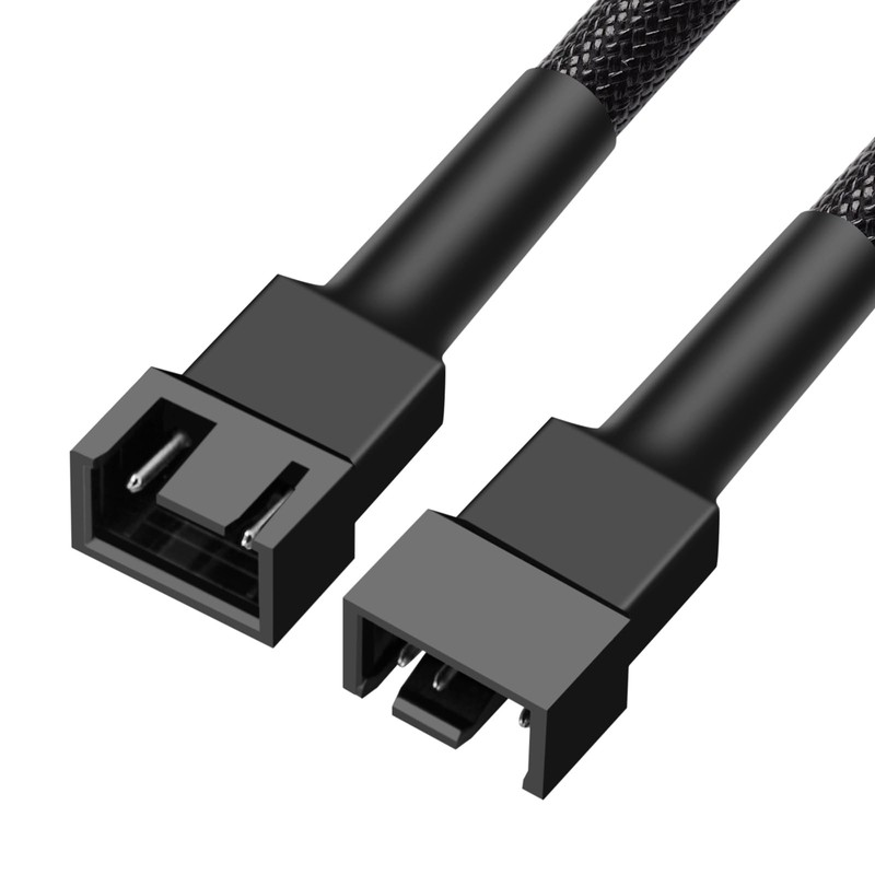 skineat New Materials 3 Pin / 4-Pin pc Fan Extension