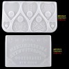 Molde De Resina De Silicona Ouija Para Rectángulo