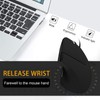 shoplease Wired Vertical Mouse, Optical Ergonomic Mouse With 4 Adjustable