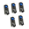 5 Pcs 1602LCD Display IIC/I2C/TWI/SP I Serial Interface Board Module