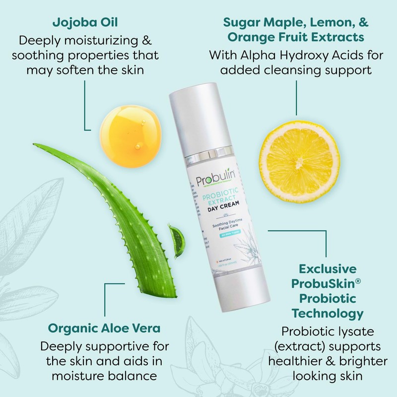 Probulin Probiotic Extract Day Cream, 1.69 Ounce