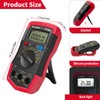 INFURIDER Multimeter Digital YF-36K, Auto Range Voltmeter Ammeter Ohmmeter, 4000