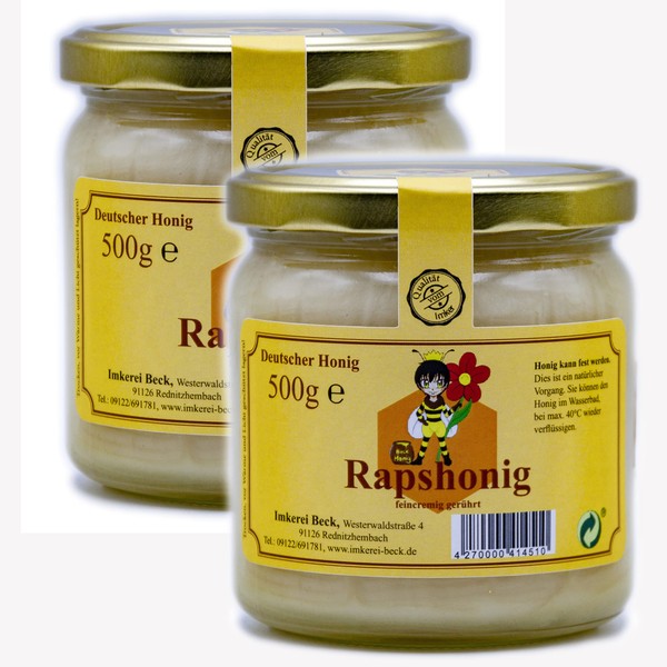 Imkerei Beck® - Real German beekeeper honey in pack of