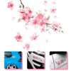 DECHOUS Cherry Blossoms Decal Car Door Sticker Automotive Creative Flower