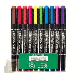 Gyunil Balsaek Stationery and Office Supply Highlighter Set for school, and desk organization, writing planning or paper accessory, Korean Import, Gyunil Balsaek and Desk