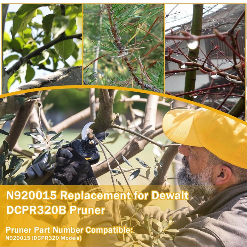 N920015 Pruning Shear Blade Compatible with Dewalt 20V MAX Cordless