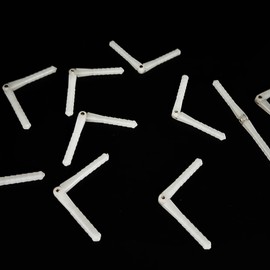 10PCS RC Airplane Plastic Pin Hinge for RC Plane Helicopter Aircraft DIY Model Plane Fix Wing Parts (4.5x67mm)