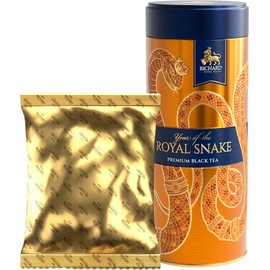Year of the Royal Snake Ceylon Loose Leaf Black Tea, Richard Royal Tea, 90g/3.17oz (Gold Packaging)