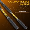 Sougayilang Spinning & Casting Fishing Rods, 2-Piece Strong Carbon&Glass Composite