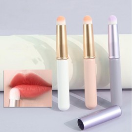Mini Fingertip Portable Lip & Makeup Smudge Brush Brush Purple 9ea