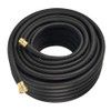 Flexon PH1250CN Premium Rubber Garden Hose, 50ft, Black