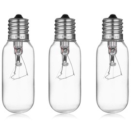 Light Bulb for GE Microwave Oven - Microwave Light Bulb Lamp Fits for GE Whirlpool Maytag Frigidaire Kenmore Over the Stove Microwave, Range Hood Light Bulb for GE microwave, Replaces WB36X10003 3Pack