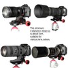 iShoot Foldable Long Focus Lens Support, Portable Telephoto Lens Bracket,