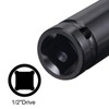 sourcing map 1/2" Drive by 19mm Deep Impact Socket, Heat-Treated