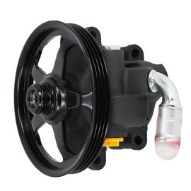 maXpeedingrods Power Steering Pump for Ford Flex 3.5L 2009-2012 / Taurus 3.5L 2010-2012, for Lincoln MKS 3.7L 2009-2012 / MKT 3.7L 2010-2012, Replace# 20-387, 8A8Z3A674A, 96-387, 18601856-101