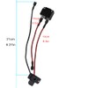 VitalKos 5.5mm Circular Socket Charger Battery Connection Line with 25A