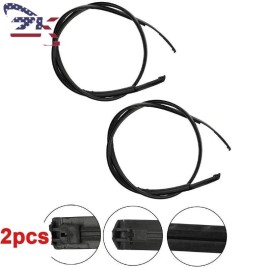 Unbranded 2pcs For Toyota Yaris Hatchback 2007 - 2011 Roof Drip Moulding Side Finish Strip