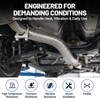 1" x 72" Universal Stainless Steel Exhaust Flex Pipe –