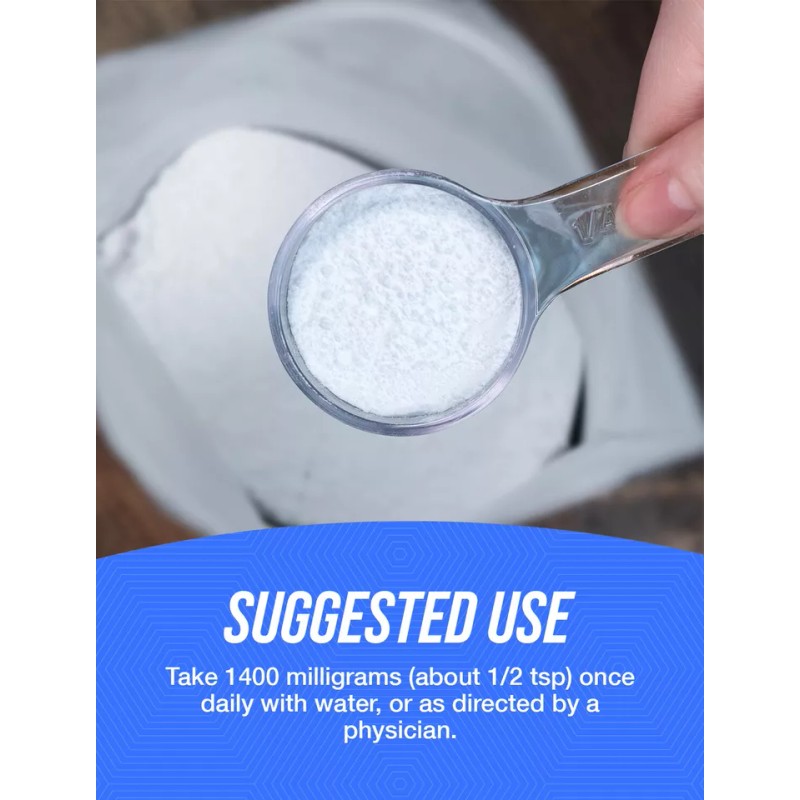 BulkSupplements Magnesium Gluconate - Digestion Support - 1400 mg Per