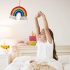 Gibsob Macrame Rainbow Tapestry Decoration, Rainbow Wall Hanging, Macrame Rainbow