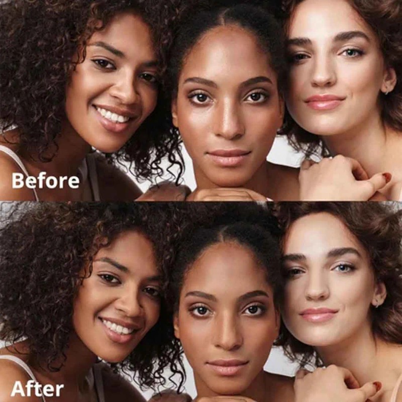 Polvo Mate De Lavanda, Polvo Facial De Control De Aceite