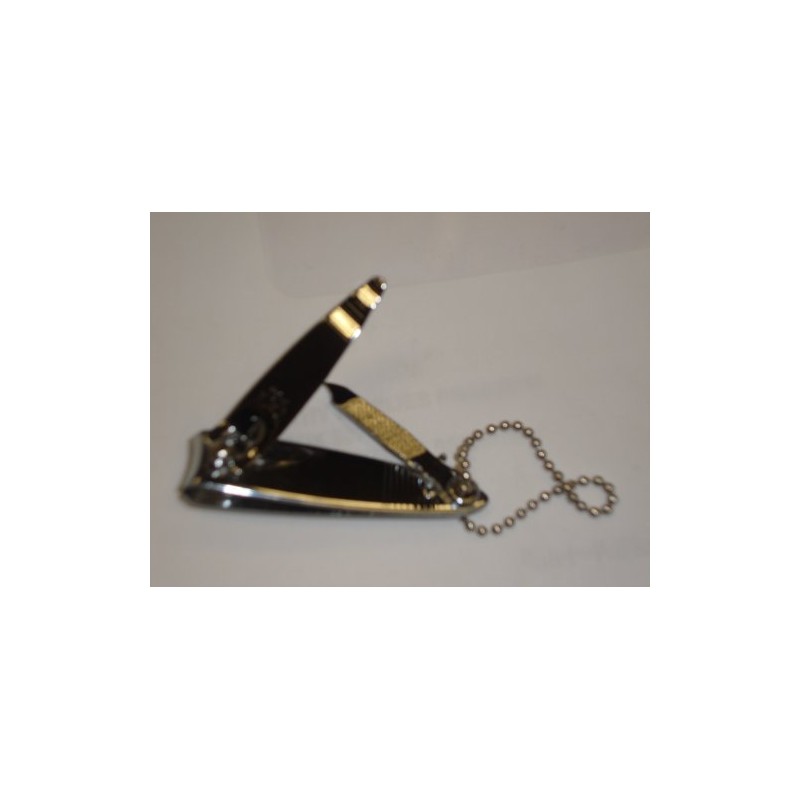 Nail Clipper with File and Chain-0.375" Teeth
