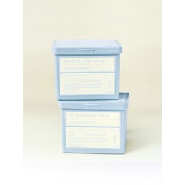 [Double set] 80 blue collagen patches, 180g (pore depth improvement, wrinkle improvement functionality) / [더블세트]블루 콜라겐 패치 80매, 180g (모공깊이개선 주름개선 기능성)