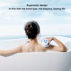 Electric Bath Brush Rechargeable Waterproof Detachable Cordless Body Scrubber Back