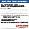 Yerba Prima Yerba Prima Daily Fiber Caps Formula, 400 Capsules