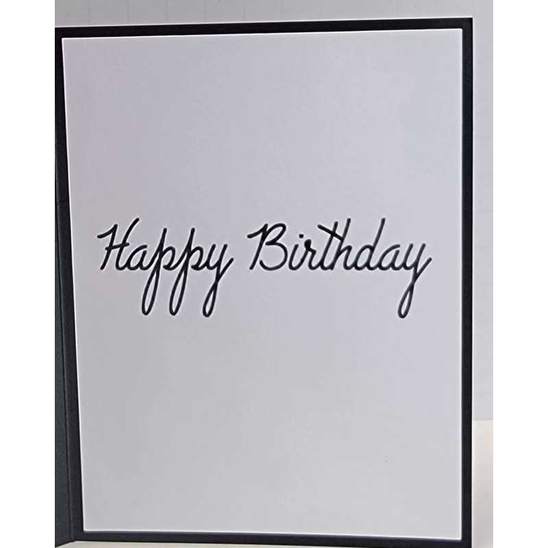 Handcrafted Greeting Card - Happy Birthday - Georgia Bulldog Fan