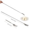 1PC Extendable Fork - Telescopic Roasting Stick - Stainless Steel