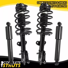 Unity Automotive 2008-2016 Chrysler Town & Country Front Complete Struts & Rear Shock Absorbers