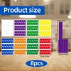 Pack of 8 Cable Labels, Cable Identification Labels, Writeable Label