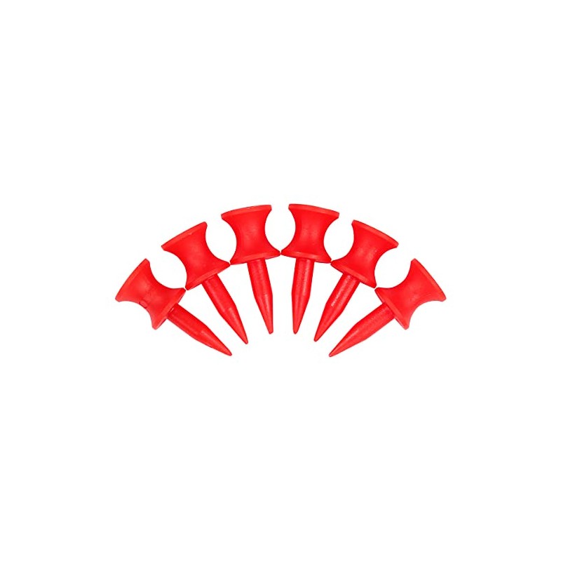 Masters 100 X 32mm Red Castle (Graduated) Golf Tees