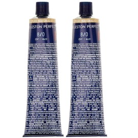 Wella Koleston Perfect ME+ Pure Naturals 8/0 Light Blonde 60 ml Pack of 2