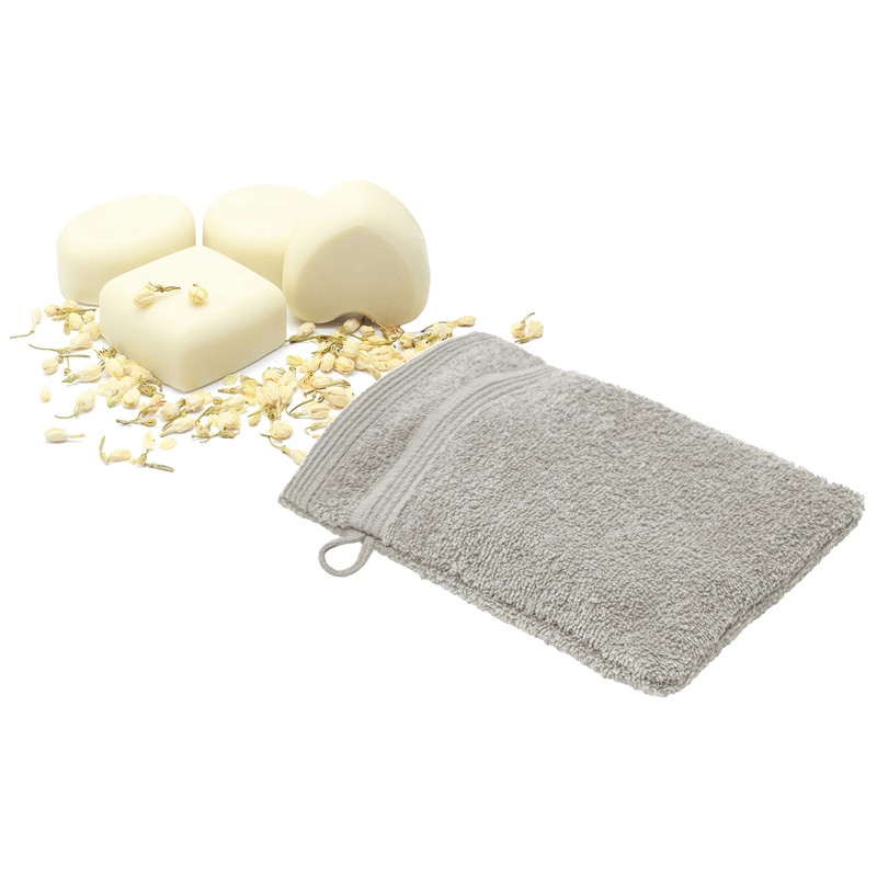 Lashuma Washcloth Grey Pebble Series London Set of 4 Small