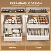 Seinloes 2 Pack Pull out Cabinet Organizer 21"Deep With Raising