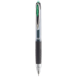 uni-ball UMN-207 Signo 207RT – Gel Pens (Retractable, Green, Black, Stainless Steel, Plastic, Rubber, Metal)