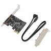 PCIE to SATA Expansion Card 6Gbps Stable Performance PCIE to